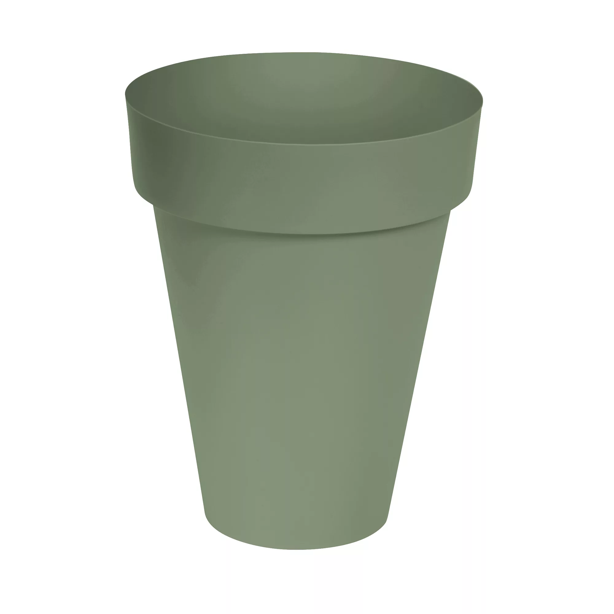 Verve Nurgul Deep Lichen Green Polypropylene (PP) Round Plant Pot (Dia)46cm 3 Verve Nurgul Deep Lichen Green Polypropylene (PP) Round Plant Pot (Dia)46cm