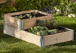 Verve Small Pine & Steel Rectangular Raised Bed Kit 0.48m² 8 Verve Small Pine & Steel Rectangular Raised Bed Kit 0.48m² -Gardens and Outdoor verve small pine steel rectangular raised bed kit 0 48m 3663602760214 04bq