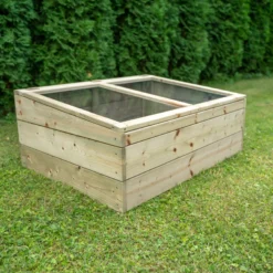 Verve Softwood Coldframe 37cm(H) 93cm(W) -Gardens and Outdoor verve softwood coldframe 37cm h 93cm w 5059340328997 07i