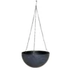 Verve Terrazzo Grey Round Polypropylene (PP) Hanging Basket, 33cm -Gardens and Outdoor verve terrazzo grey round polypropylene pp hanging basket 33cm5059340328157 02c
