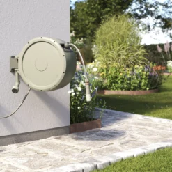 Verve Wall-mounted Auto Hose Reel Set (L)35m -Gardens and Outdoor verve wall mounted auto hose reel set l 35m5059340250977 05i
