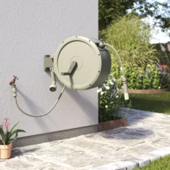 Verve Wall-mounted Manual Hose Reel Set (L)40m 15 Verve Wall-mounted Manual Hose Reel Set (L)40m -Gardens and Outdoor verve wall mounted manual hose reel set l 40m5059340251004 04i