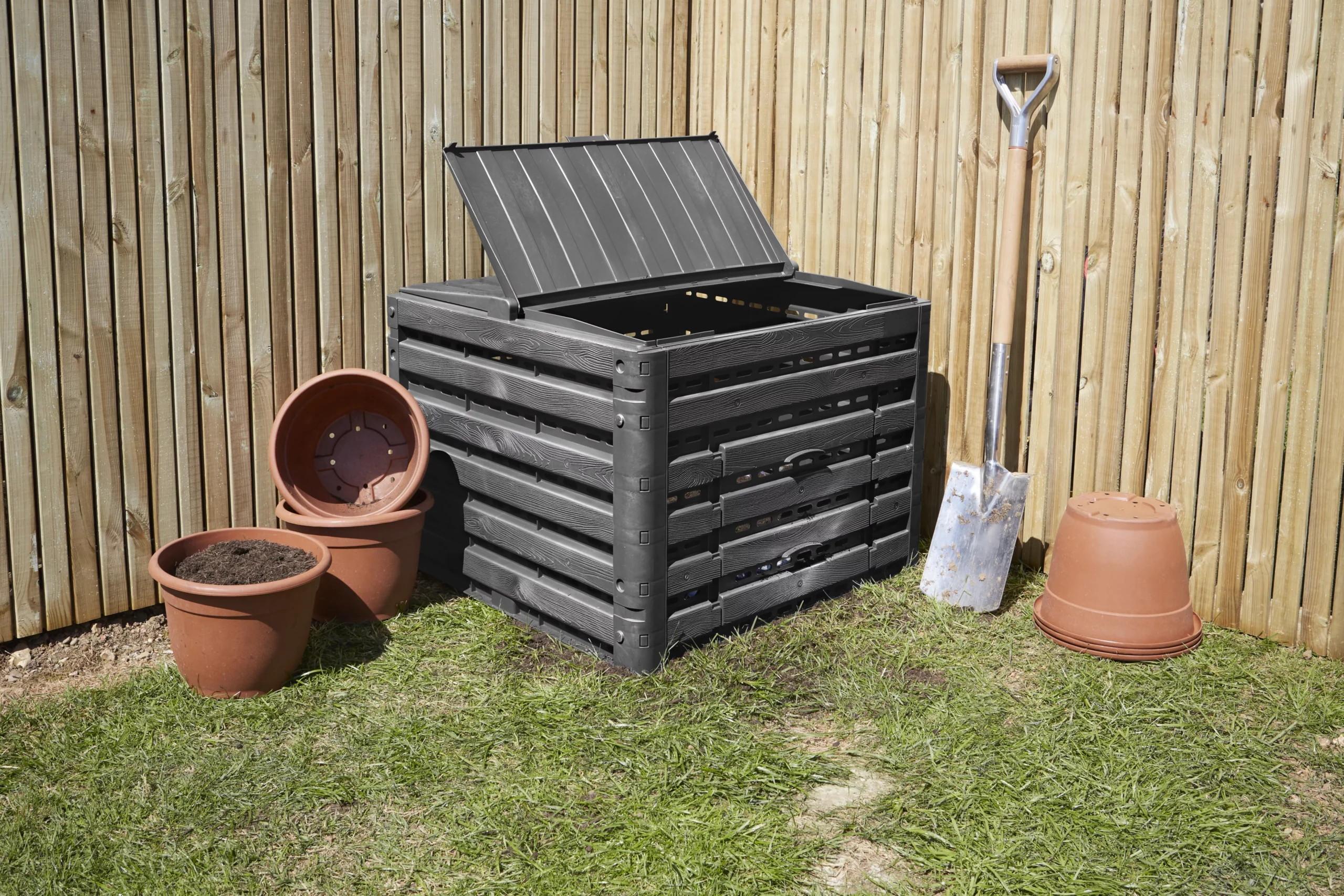 Verve Wood Effect Composter 400L 7 Verve Wood Effect Composter 400L - Image 5