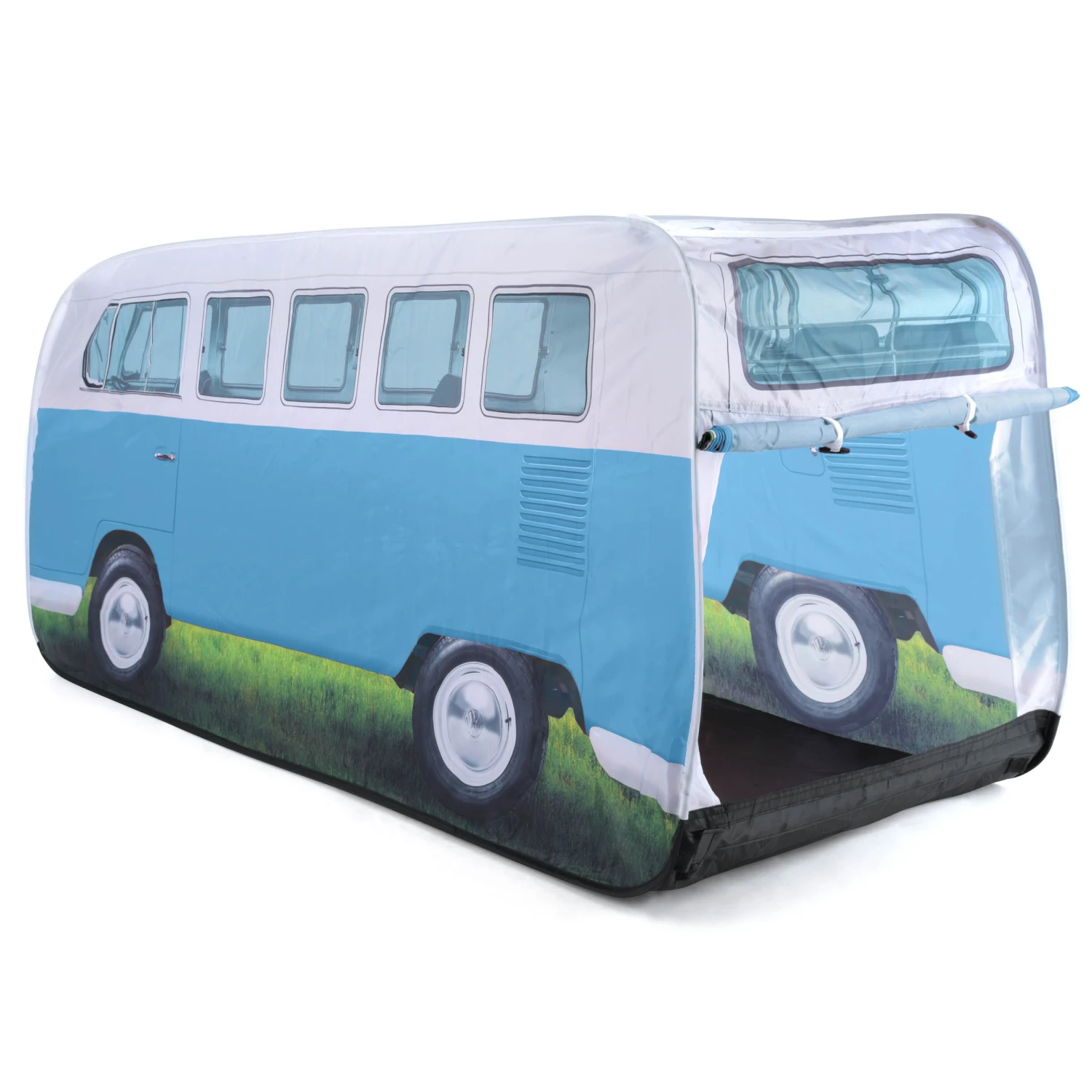 Volkswagen Blue Camper Van Pop Up Tent 6 Volkswagen Blue Camper Van Pop Up Tent - Image 4