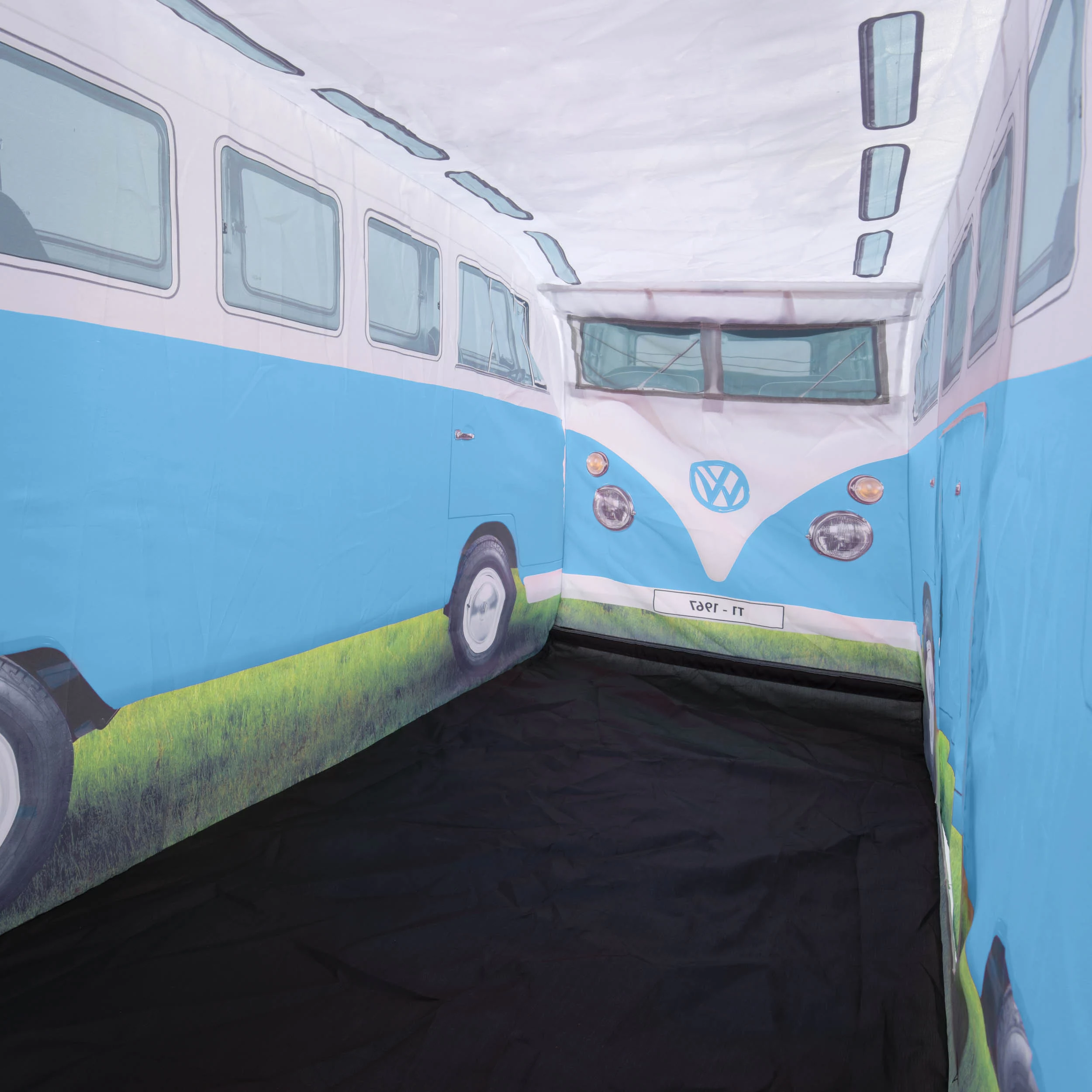 Volkswagen Blue Camper Van Pop Up Tent 10 Volkswagen Blue Camper Van Pop Up Tent - Image 8