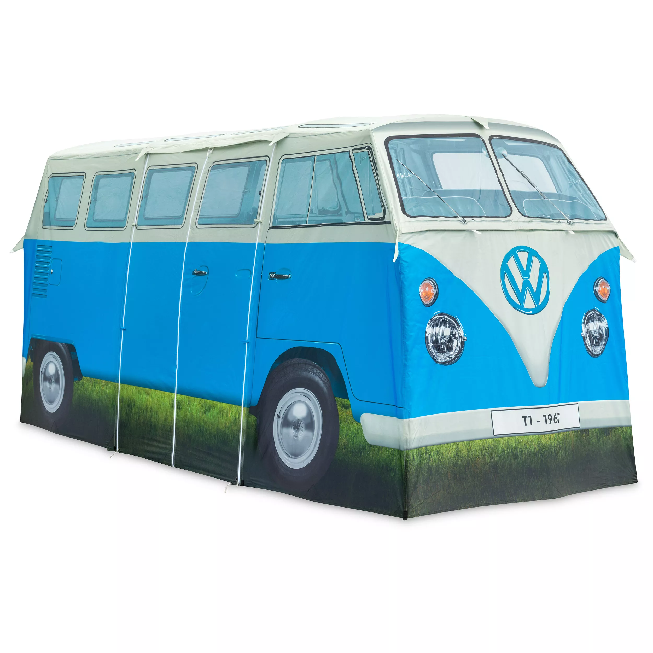 Volkswagen Blue Camper Van Quick Pitch Tent 3 Volkswagen Blue Camper Van Quick Pitch Tent