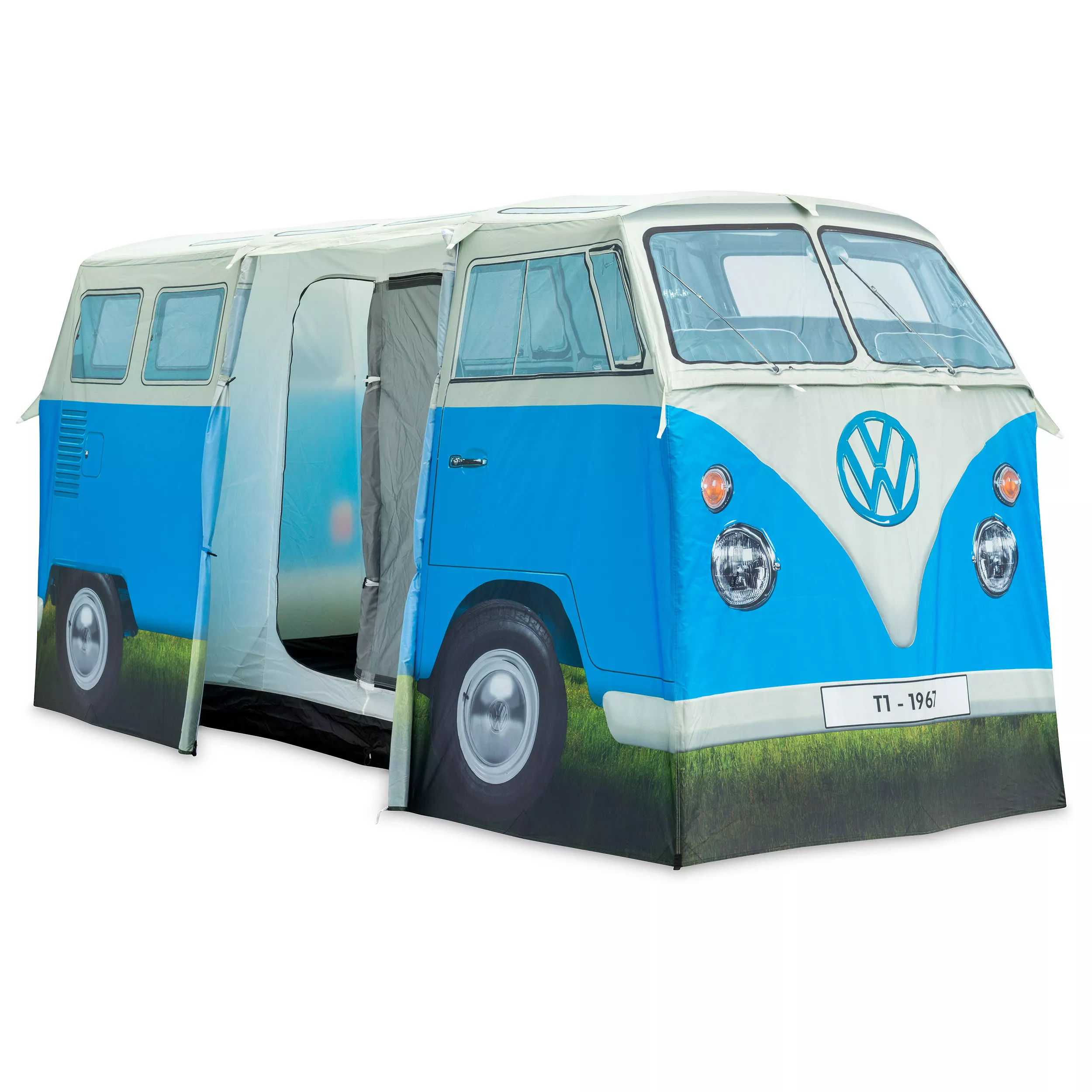 Volkswagen Blue Camper Van Quick Pitch Tent 4 Volkswagen Blue Camper Van Quick Pitch Tent - Image 2