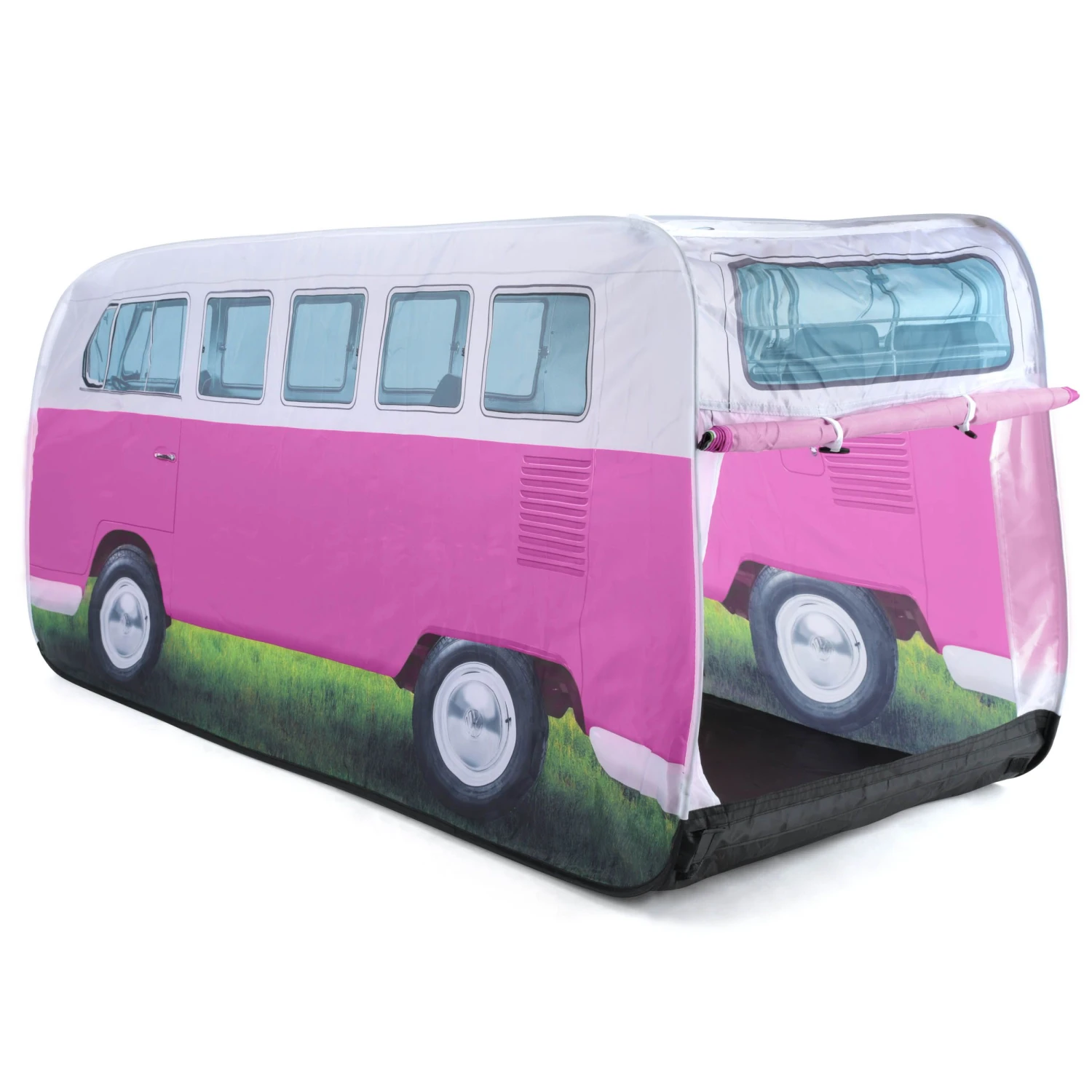 Volkswagen Pink Camper Van Pop Up Tent 6 Volkswagen Pink Camper Van Pop Up Tent - Image 4