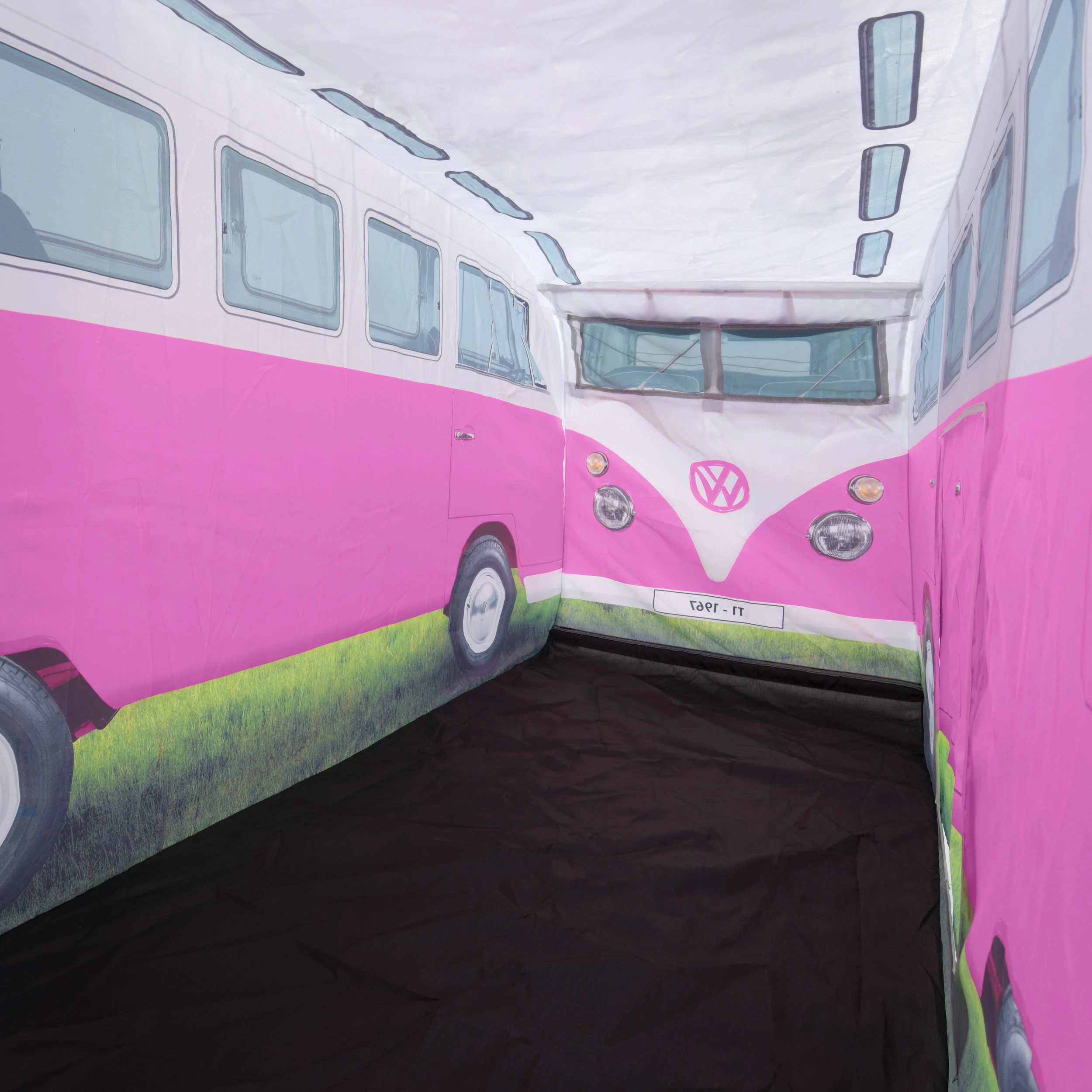 Volkswagen Pink Camper Van Pop Up Tent 9 Volkswagen Pink Camper Van Pop Up Tent - Image 7