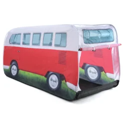 Volkswagen Red Camper Van Pop Up Tent -Gardens and Outdoor volkswagen red camper van pop up tent5031470224868 03c bq