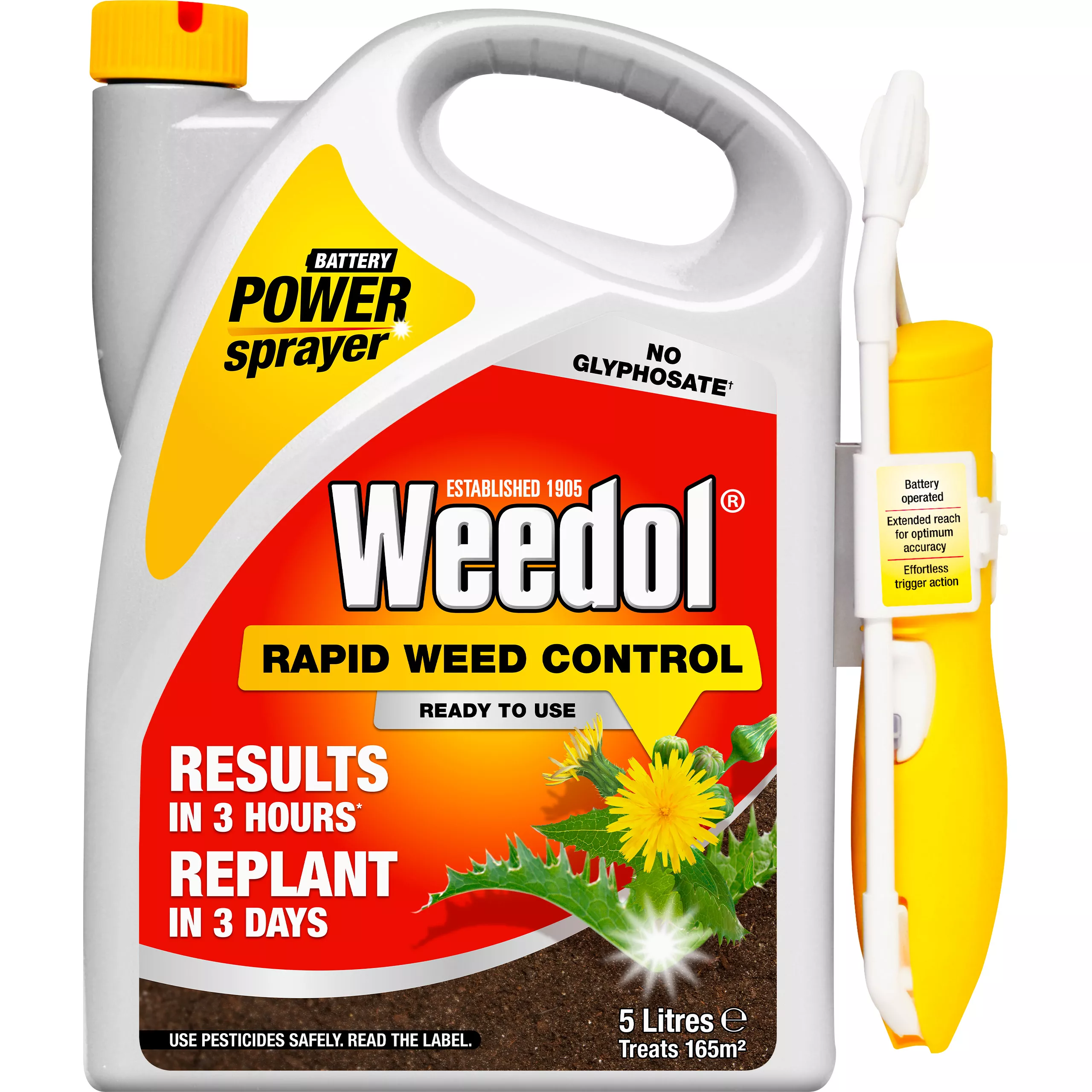Weedol Rapid Weed Killer 5L 3 Weedol Rapid Weed Killer 5L