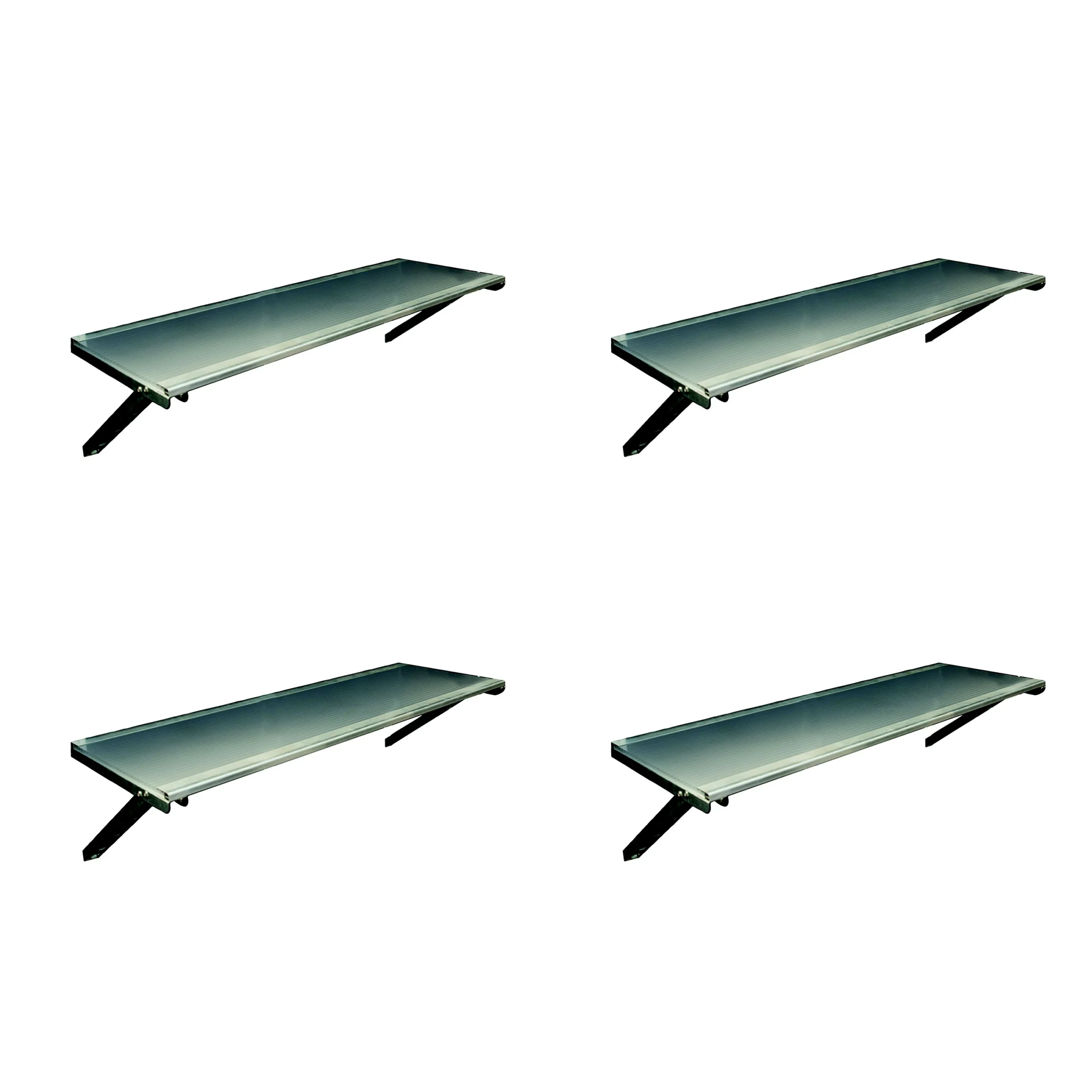 Yukon White Internal Shelf Kit (W)1040mm (D)347mm, Set Of 4 3 Yukon White Internal Shelf Kit (W)1040mm (D)347mm, Set Of 4